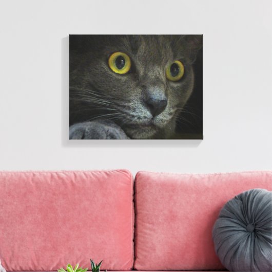 Intensitätswerbung Leinwanddruck (Insitu (Wohnzimmer))