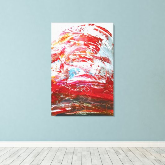 Intensity Leinwanddruck (Insitu (Holzboden))