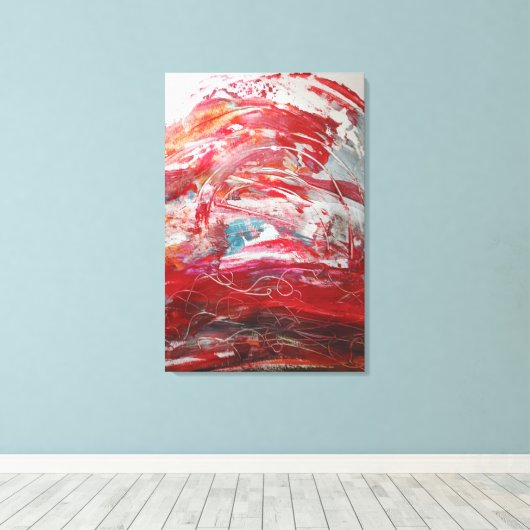 Intensity Leinwanddruck (Insitu (Holzboden))