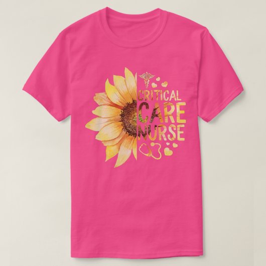 Intensiv-Intensivpflege ICU-Krankenpflegewoche T-Shirt (Design vorne)