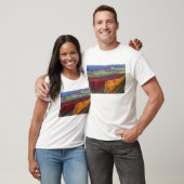 Intensiv rote und gelbe Herbstfarben auf Gehring T-Shirt (Unisex)