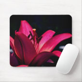 Intensiv-Taglilie-Blume Mousepad (Mit Mouse)