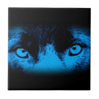 Intensiv Tieraugen Art Tile