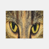 Intensive Cat Eyes Fleecedecke (Vorderseite (Horizontal))