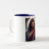 Intensive Jesus Christus christliche Kaffeetasse (Vorderseite Links)