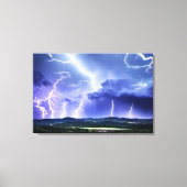Intensive Natur | Blitzstürm Leinwanddruck (Vorderseite)