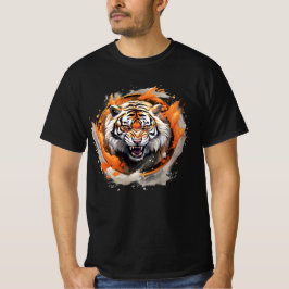 Intensive Roaring Tiger T - Shirt