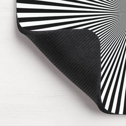 INTENSIVE STERNEXPLOSION Optische Illusion Mousepad (Ecke)