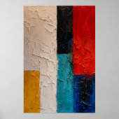 Intensive Texturen Poster (Vorne)