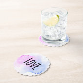 *~* INTENSIVE UNTERSETZER - LIEBE Wasserfarbe EMOT (Vor Ort)