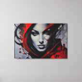 Intensiver Blick Leinwanddruck (Vorderseite)