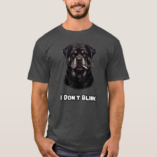 Intensiver Blick Unbeweglich Starkes Charakterdesi T-Shirt