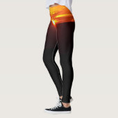 Intensiver Sonnenuntergang Leggings (Links)