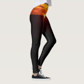 Intensiver Sonnenuntergang Leggings (Rechts)