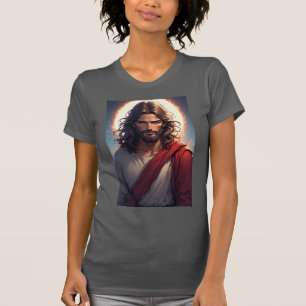 Intensives Jesus Christus Christliches Damen-T-Shi T-Shirt