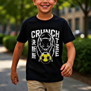 Intensives Katzenfußball-T-Shirt - Geschenk für At T-Shirt