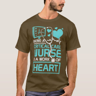 Intensives kritisches Geschenk für Krankenschweste T-Shirt