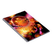 Inter-Dimensional Stellar Kinderzimmer Spiral Note Notizblock (Rechte Seite)