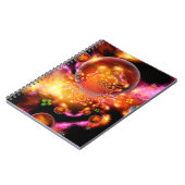 Inter-Dimensional Stellar Kinderzimmer Spiral Note Notizblock (Linke Seite)