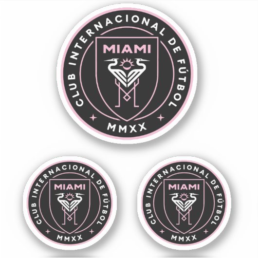 INTER MIAMI FC-MLS AUFKLEBER (Vorderseite)
