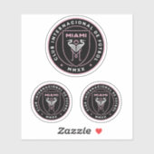 INTER MIAMI FC-MLS AUFKLEBER (Blatt)