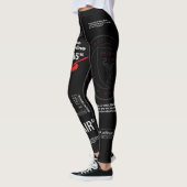 Inter Miami LAKED Schwarze Farbe Emblem Leggings (Links)
