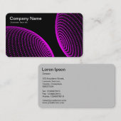 Interact Spheres - Magenta-Lichter Visitenkarte (Vorne/Hinten)