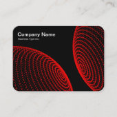 Interact Spheres - Rote Lichter Visitenkarte (Vorderseite)