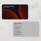 Interact Spheres - Rote Lichter Visitenkarte (Vorne/Hinten)