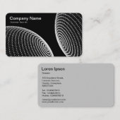 Interact Spheres - Weiße Lichter Visitenkarte (Vorne/Hinten)