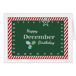 Interaktive "Move the Star" DEZEMBER Geburtstag