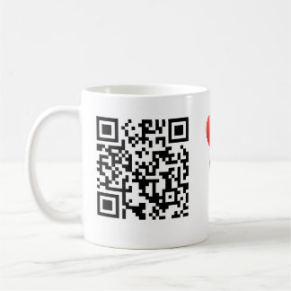 Interaktiver "My Love Story"-QR-Klassikermug, 325  Kaffeetasse