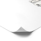 Interaktives Fingerprint-Gästebuch Poster (Ecke)