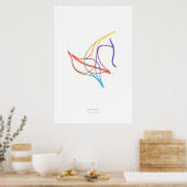 Interchange Choreografie: Antwerpen, Belgien Poster (Küche)
