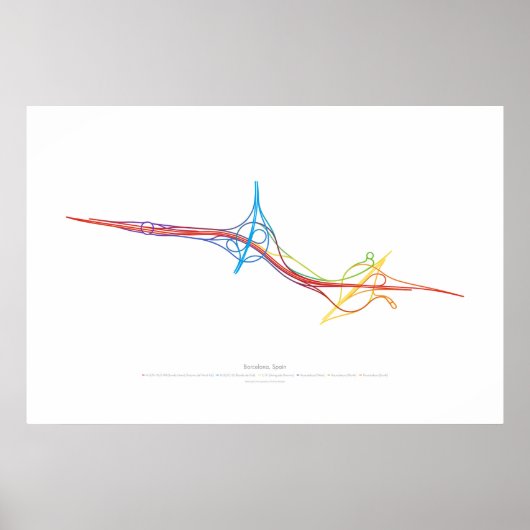 Interchange Choreografie: Barcelona, Spanien 2 Poster (Vorne)