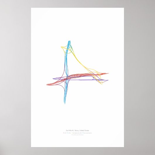 Interchange Choreografie: Fort Worth, TX, USA Poster (Vorne)
