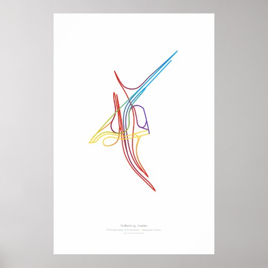 Interchange Choreografie: Göteborg, Schweden Poster (Vorne)