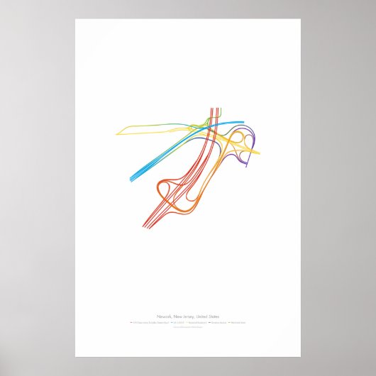 Interchange Choreografie: Newark, NJ US 1 Poster (Vorne)