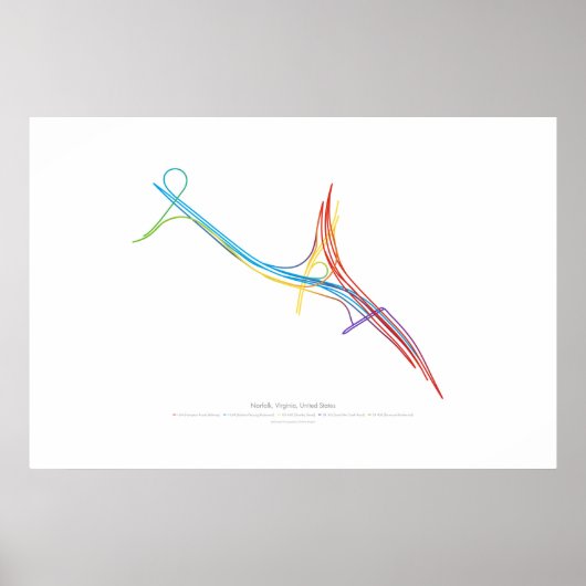 Interchange Choreography: Norfolk, VA, US 3 Poster (Vorne)