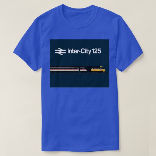 Intercity 125 überwittert T-Shirt (Design vorne)