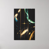 Interconnected Universes Leinwanddruck (Vorderseite)