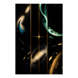 Interconnected Universes Poster