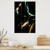 Interconnected Universes Poster (Küche)