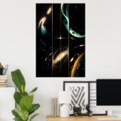 Interconnected Universes Poster (Heimbüro)