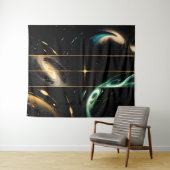 Interconnected Universes Wandteppich (Beispiel (Horizontal))