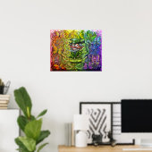 Interconnection St. Patrick's Rainbow Magic Poster (Heimbüro)