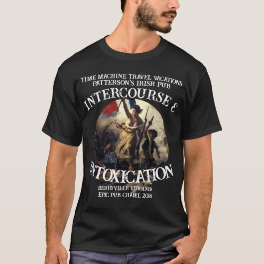 Intercourse & Intoxication Patterson Irish Pub VA T-Shirt (Vorderseite)