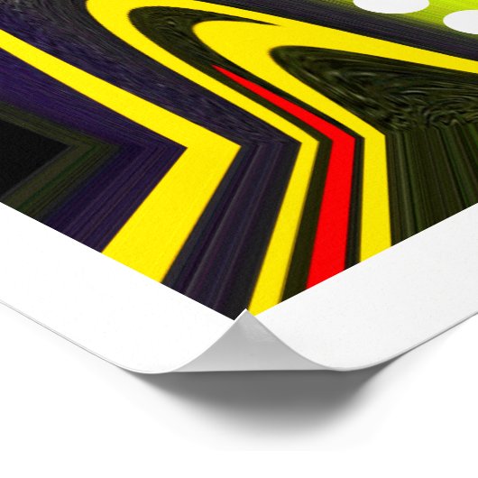 Interdimensionale Sporen Poster (Ecke)