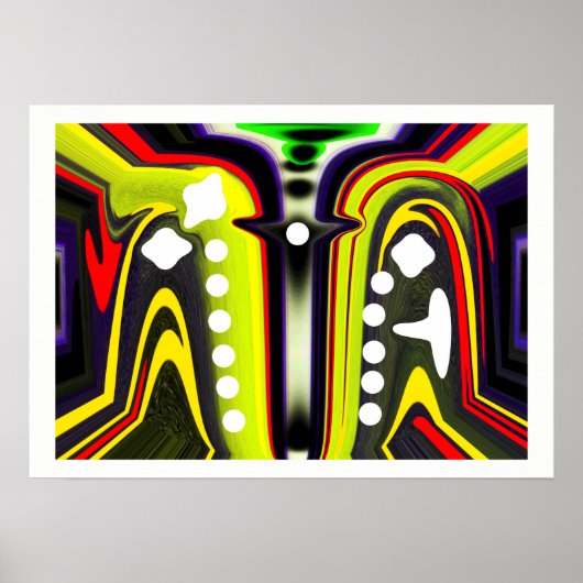 Interdimensionale Sporen Poster (Vorne)