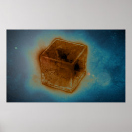 Interdimensionaler Würfel Poster
